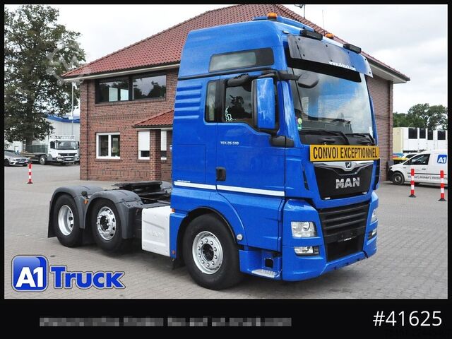 Standard tractor unit MAN TGX 26.510 XXL , Lift/Lenkache, 50.000kg Zuggewicht
