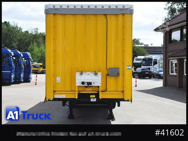 Open semitrailer with tarp KRONE SD Steckrungen, Coil, RSAB, Lif BPW,