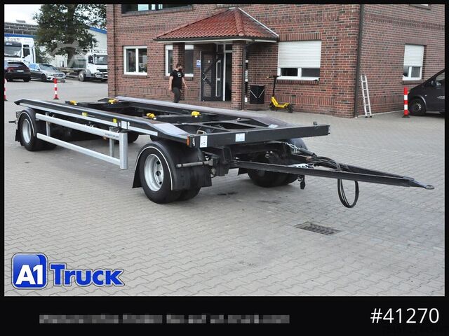 Roll off trailer HUEFFERMANN HAR 20,70, Abrollcontainer, SAF Achse,