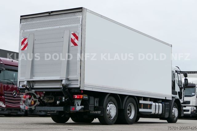LKW mit Kofferaufbau RENAULT Premium 430 6x2 Koffer Lift-/Lenkachse LBW EU5