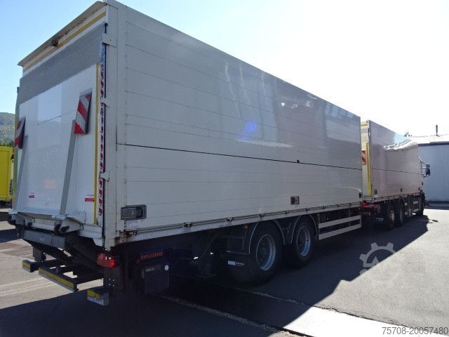 Beverage truck SCANIA G 410*kpl. Zug*2x 2,5 to LBW*Lenkachse*38 Pal.