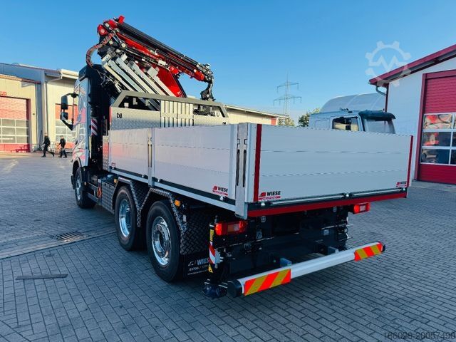 Schwerlast LKW/SZM VOLVO Volvo FH500 6x2 mit Fassi F545 Kran JIB Winde so