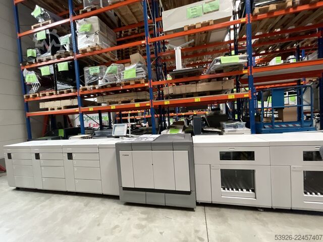 Digitaldruckmaschine OCE VarioPrint 6180 Titan incl. Finisher and Paper Deck