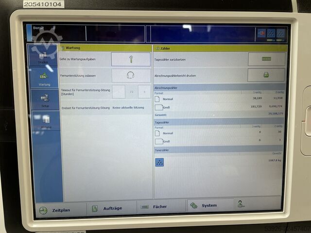 Digitaldruckmaschine OCE VarioPrint 6180 Titan incl. Finisher and Paper Deck