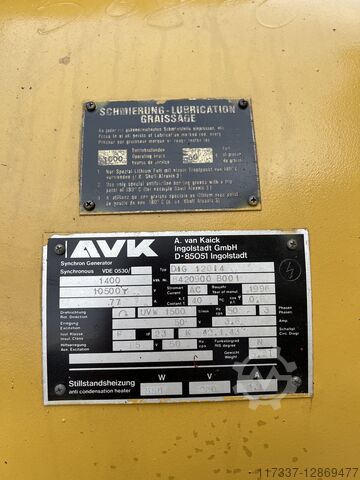 CAT Gas 1400 KVA Stromaggregate CAT 3516