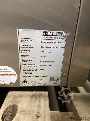 Eloma Backermaster Umluftofen Eloma Backermaster EB 30 XL T