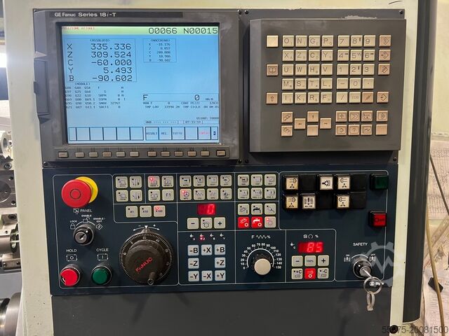CNC turning and milling center Y BIGLIA B 501 YS
