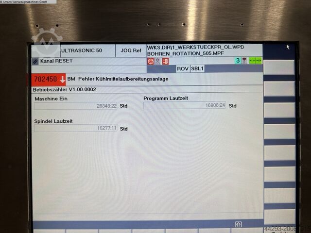 Machining centre DMG-SAUER Ultrasonic 50