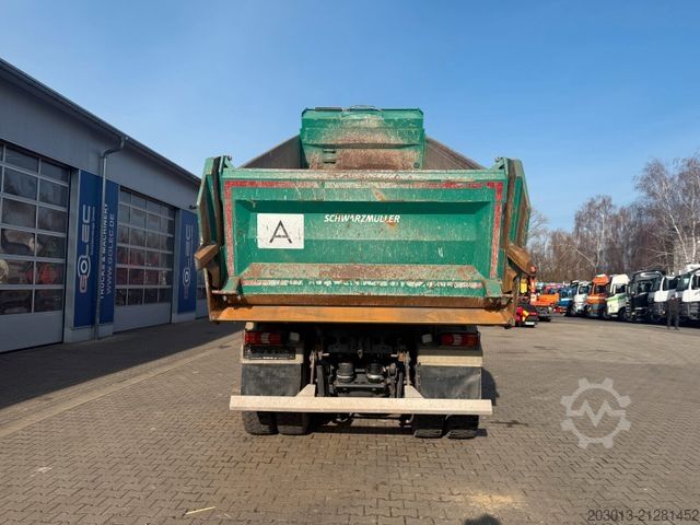 Kipper LKW MERCEDES-BENZ Arocs 4145 8X6 Kipper Schwarzmüller