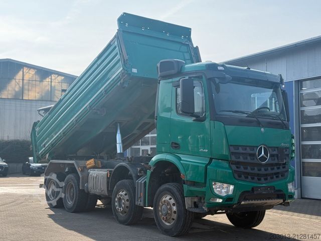 Dreiseitenkipper LKW MERCEDES-BENZ Arocs 4145 8X6 Kipper Schwarzmüller