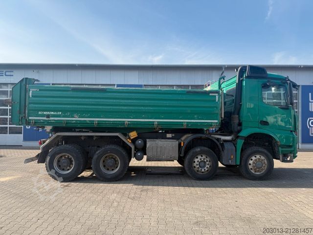 Dreiseitenkipper LKW MERCEDES-BENZ Arocs 4145 8X6 Kipper Schwarzmüller
