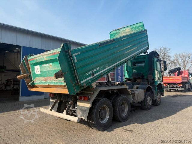 Dreiseitenkipper LKW MERCEDES-BENZ Arocs 4145 8X6 Kipper Schwarzmüller