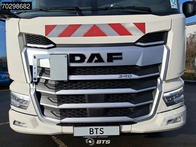 Garbage truck DAF XD 340 6X2 FAN Day Cab - Olympus Hecklader 21W -