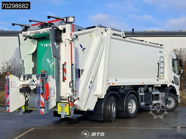 Garbage truck DAF XD 340 6X2 FAN Day Cab - Olympus Hecklader 21W -