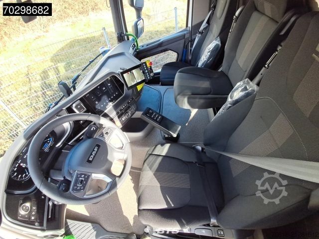 Garbage truck DAF XD 340 6X2 FAN Day Cab - Olympus Hecklader 21W -