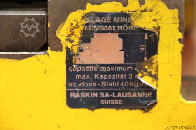 Punching unit Raskin 125 NIA 111.163.0