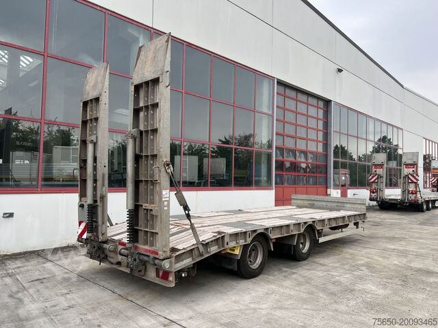 Tieflader Anhänger Humbaur HBTZ 21 t Tandemtieflader