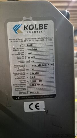 Bandsäge für Fleisch und Knochen Kolbe Foodtec K430H
