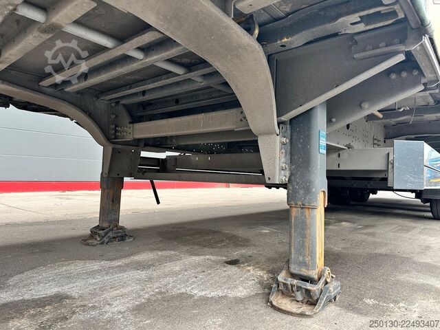 Auflieger mit Pritsche & Plane SCHMITZ CARGOBULL SCB*S3T MegaTrailer Curtainsider Edscha