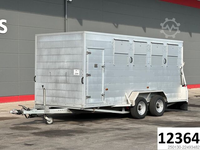 PKW-Anhänger BLOMERT V35  Tandem Viehtransport Anhänger  ALU