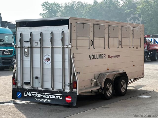 PKW-Anhänger BLOMERT V35  Tandem Viehtransport Anhänger  ALU