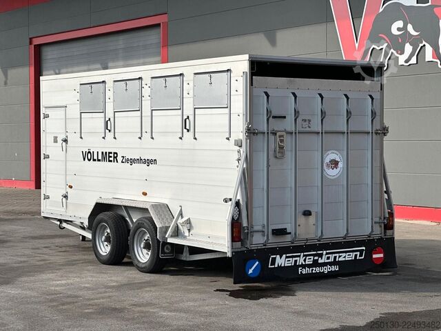 PKW-Anhänger BLOMERT V35  Tandem Viehtransport Anhänger  ALU