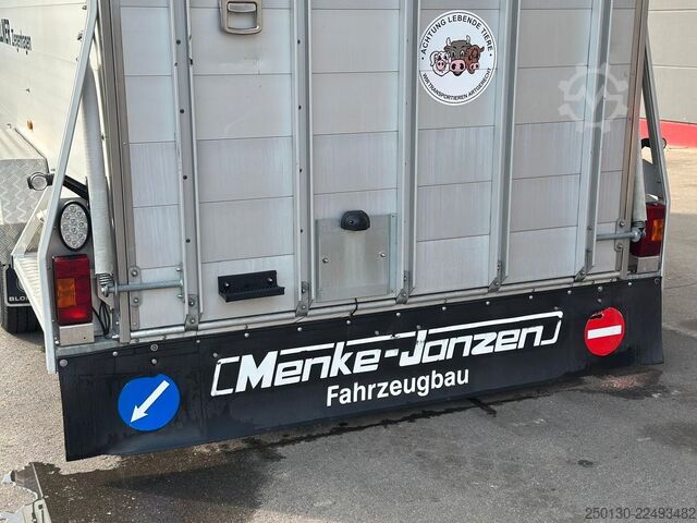 PKW-Anhänger BLOMERT V35  Tandem Viehtransport Anhänger  ALU