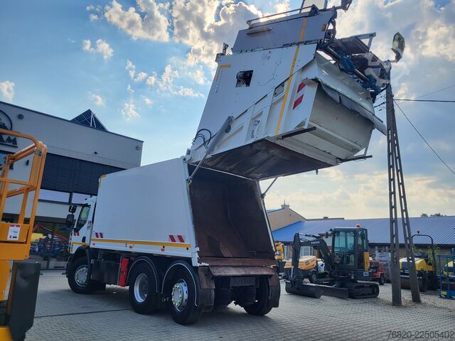 Garbage truck Renault D26 Wide FAUN
