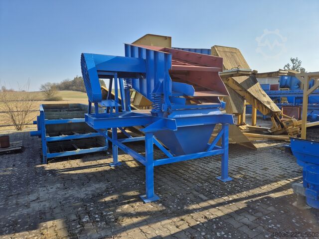Siebmaschine  Dreidecker