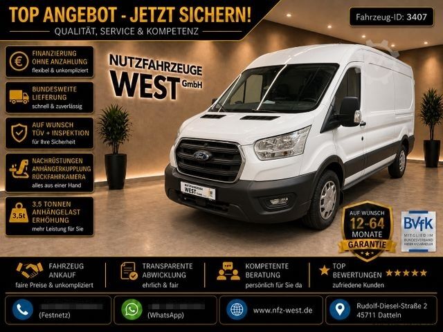 High top van FORD Transit Hoch+Lang*L3-H2*Regal*Garantie*170Ps