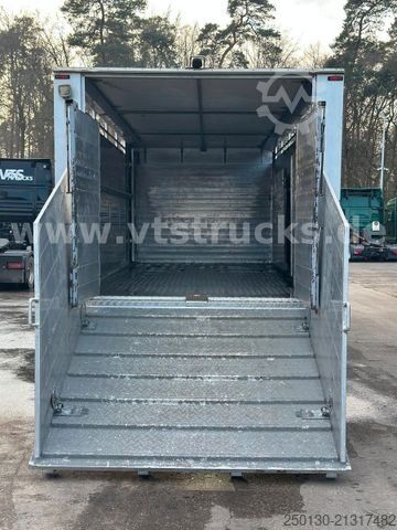 Cattle truck DAF LF 280 4x2 BL 1.Stock Viehwagen ACC LDW CAM