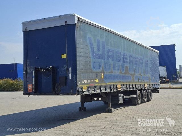 Open semitrailer with tarp Kögel Curtainsider Mega