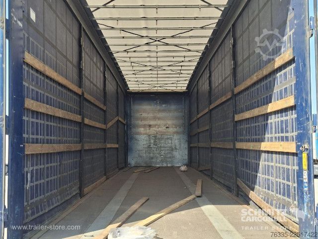 Open semitrailer with tarp Kögel Curtainsider Mega