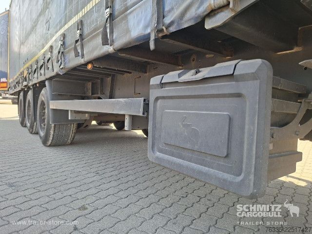 Open semitrailer with tarp Kögel Curtainsider Mega