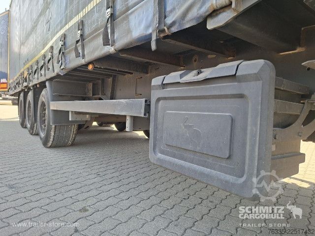 Open semitrailer with tarp Kögel Curtainsider Mega