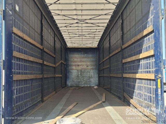 Open semitrailer with tarp Kögel Curtainsider Mega
