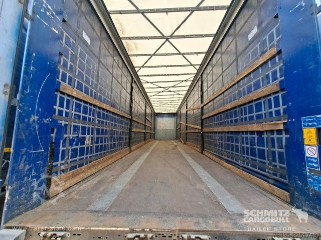 Open semitrailer with tarp Kögel Curtainsider Mega