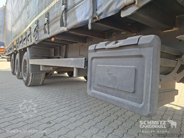 Open semitrailer with tarp Kögel Curtainsider Mega