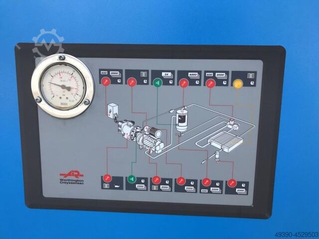 Screw compressor, air compressor, compressed air generator WORTHINGTON - CREYSSENSAC Rollair 40 -- RLR 40BM6