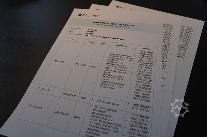 Delivery van Renault Trafic 1.6 dCi L2 EURO 6 - Airco - Cruise - Tre...