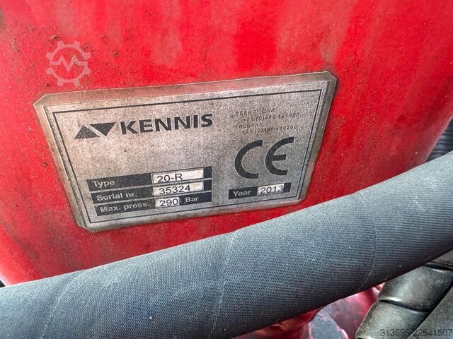 Semi-Tieflader Floor FLSDO 12 30H2, Kennis 20t/m Crane, Steeringaxle...