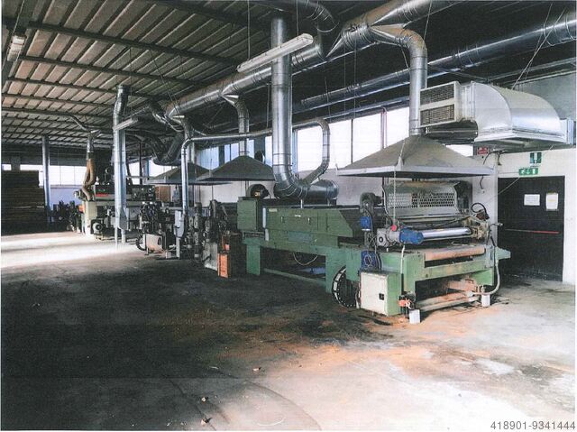 UV-LACKIERUNG LINIE HOLZBÖDEN CEFLA SORBINI