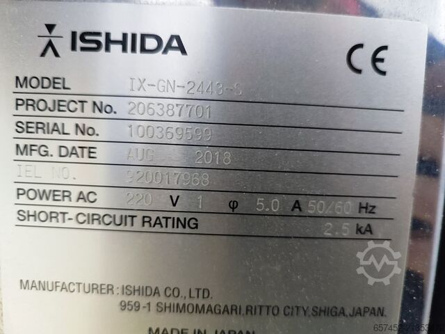 X-RAY Ishida IX-GN-2443-S