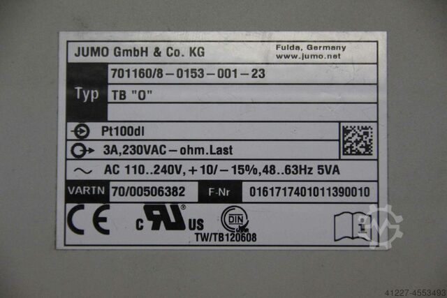Temperature limiter Jumo TB "0"
