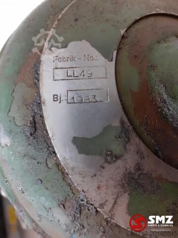 Hydraulic system Zettelmeyer Occ hydraulische acumulator Zettelmeyer