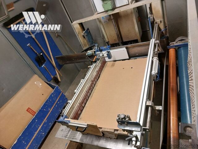 Vielblattsäge mit Beschickung und Abstapelung Paul K 34G / 1500 (1995) Paul K 34G / 1500