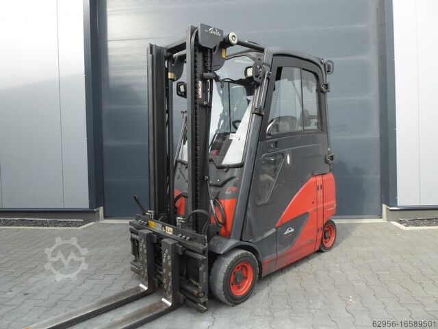 Electric 3-wheel forklift Linde E16P-02