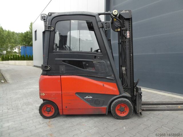 Electric 3-wheel forklift Linde E16P-02