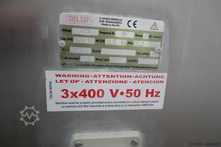 Meat processing machine Talsa Cutter 50L