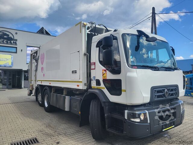 Garbage truck Renault D26 WIDE